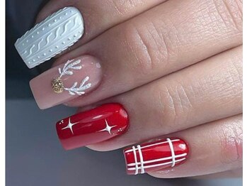 ヘブン ネイル 鶯谷(HEAVEN Nail)/クリスマスネイルデザイン