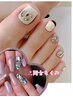 Hand +Foot ★韓國個性派＃ニュースの贅沢両方★150分アート付け放題￥15,680
