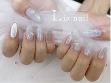 リアネイル(Lia.nail)/90分やり放題ア-ト/持ち込み画像