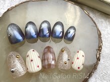 リズム(Nail salon Rism)/12月プレミアム定額【冬ネイル】