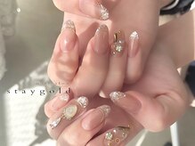 ネイルサロン ステイゴールド(STAY GOLD)/アミ施術お客様ネイル