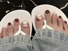 【フットネイル】持ち込み90分¥7980