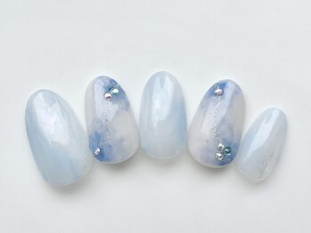 マーブル キラキラ ニュアンス