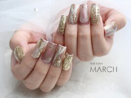 gold marble