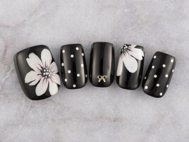 フラワーフットネイル