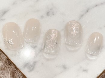 ネイルデコ(nail DECO)/（冬）パラジェル 定額ネイル