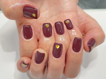 クォーターリゾートネイル(QUARTER RESORT nail)/ハートネイル☆