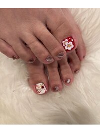 ☆お正月フットネイル☆