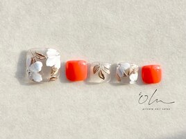 5月フットネイル定額【Spring】