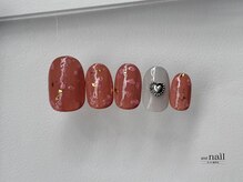 アンドラッシュ アンドネイル 本郷三丁目駅前店(and lash/and nail)/シンプル全体アート/ベーシック