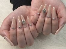 ティアラネイル(TIARA NAIL)/スカルプワンカラー¥10000