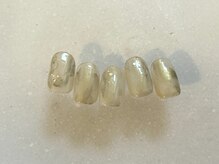 ラクネイル 浦和店(raku nail)/ゴールド×キラキラニュアンス