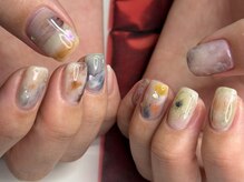 ラデック(RADECK)/春のニュアンスネイル