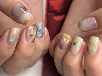 ラデック(RADECK)/春のニュアンスネイル