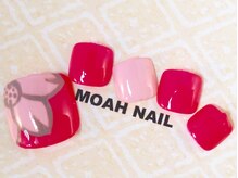 モアネイル つつじヶ丘店(MOAH NAIL)/フットジェル☆5500円～♪
