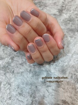 プライベート ネイルサロン マーマ(murmur)/シンプルネイル