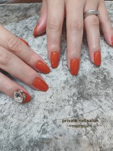 プライベート ネイルサロン マーマ(murmur)/ビジューワンカラー