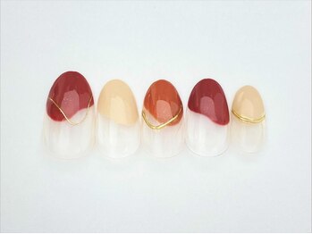 ネイルサロン アビー グランデュオ蒲田店(abbie)/●とろ～りフレンチ¥10,362