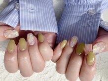 コーシェリ(koselig)/ピスタチオ×お花＊