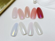 サロン アミリー(Salon Amiely)/ホワイトミラーorオーロラネイル