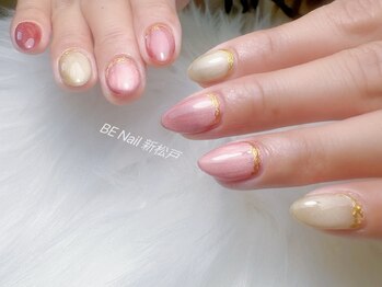 ビーネイル 新松戸(BE NAIL)/マグネットミラーフレンチ