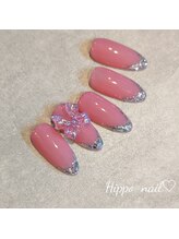 ヒポ ネイル(Hippo Nail)/ガラスフレンチ