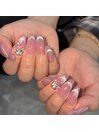 マグネット/フレンチネイル
