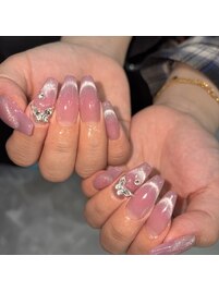 マグネット/フレンチネイル