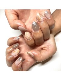 人気ニュアンスネイル☆