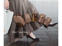 ネイルサロン アミティエ(Nail Salon Amitie)/べっ甲アレンジdesign* foot