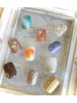 ベリール 南平岸店(Be'Leel)/フット1本アート