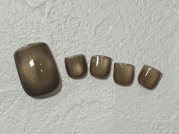 アイ ネイルズ 天神店(I nails)/ブラウンゴールド ¥8000