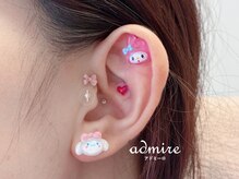 アドミーロ/新作入荷☆耳つぼジュエリー