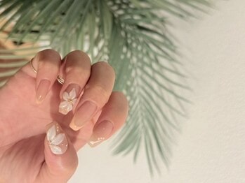 ネイルモア 藤が丘店(nail mor.)/プルメリアネイル