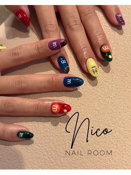 【初回オフ無料】キャラネイル