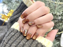 クリスマスネイル