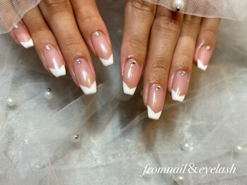 フロムネイルアンドアイラッシュ 神戸三宮(from nail&eyelash)/パラジェル取扱/フィルイン施術