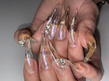 トップコート 下北沢店(Top Coat)/クリア猫ヅメネイル