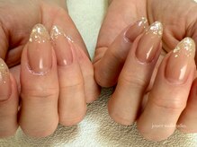 ジュエ ネイルスタジオ(jouer nailstudio.)/ラメネイル