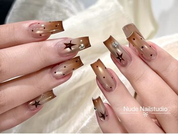 ヌード ネイルスタジオ 船橋店(Nude Nailstudio)/パラジェル/長さだし/オフのみ