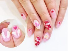 ネイルコレクション ピンク(Nail Collection Pink)/ジェル付け放題★ハート＆うさ耳