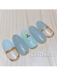 キラキラパーツネイル★