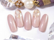 トータルビューティーアンドアズフローラ(Total Beauty & a`s Flora)/上品★シェルアートネイル