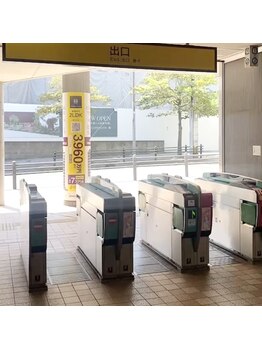 マツエクサロン ディープ(DEEP)/【道案内】1.西鉄平尾駅から1分