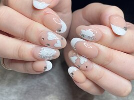 ★フレンチ×ハートネイル★