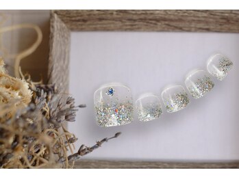 ファストネイル イオンモール堺北花田店(FAST NAIL)/パープル シンプル 【11891】