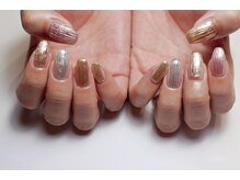 モエネイル(Moe nail)/ミラーアート