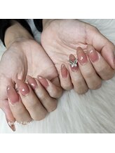 レジアント(Rediant)/春ピンクワンカラーネイル