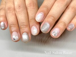 ショートネイル/春ネイル