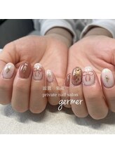 ジェルメ(germer)/ぷっくりリボンで韓国風！